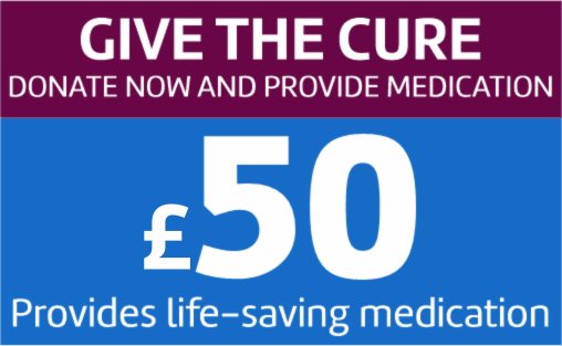 Donate 50 pounds option